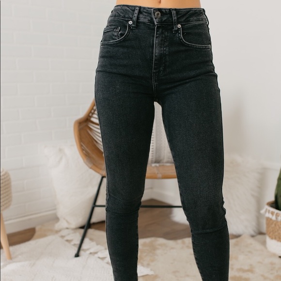 Free People Denim - FREE PEOPLE black jeans